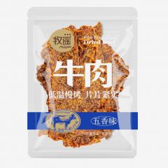 牧谣手撕牛肉干