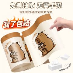 免撕抽绳垃圾家用加厚特厚手提式大号厨房学生宿舍用大卷塑料袋