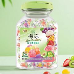 【溜溜梅 梅冻桶】蒟蒻吸吸果冻6味NFC果浆鲜榨办公休闲零食小吃